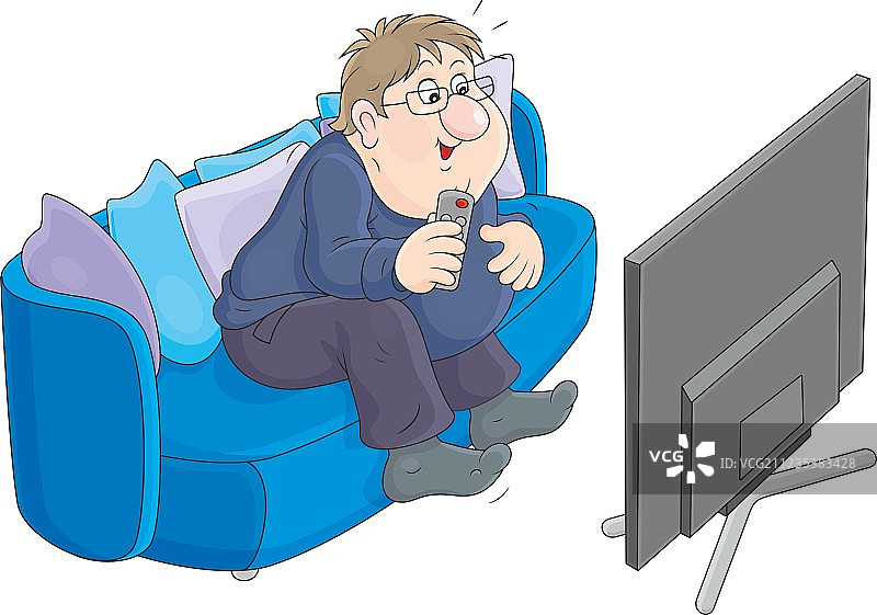 电视观众图片素材