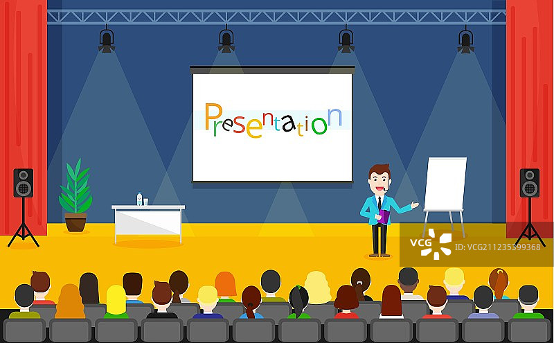 研讨会和培训讲师图片素材