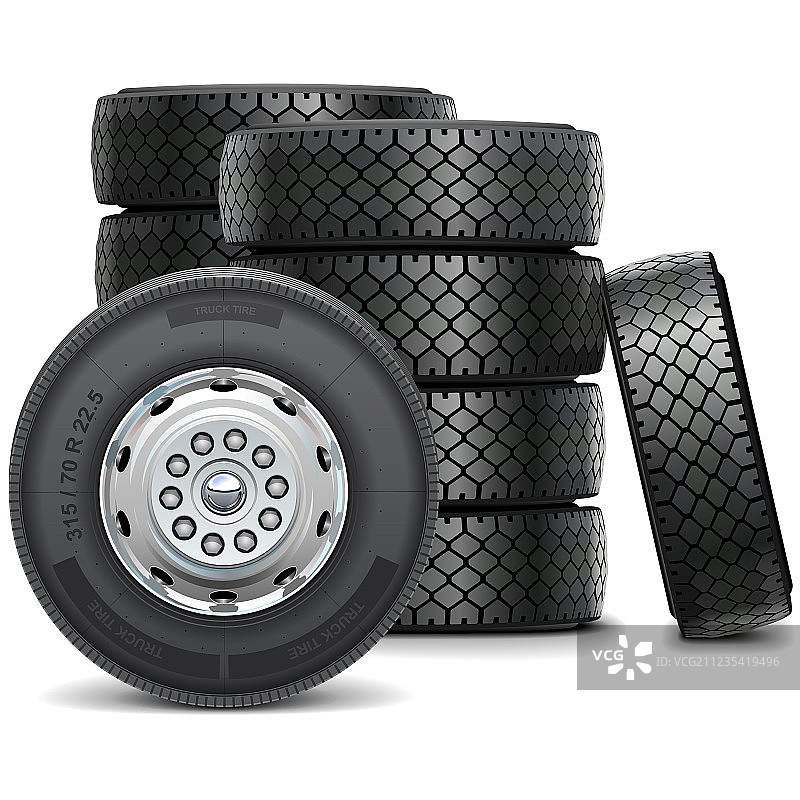 巴士车轮图片素材