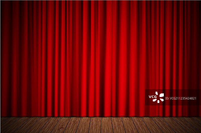 带幕布的舞台图片素材