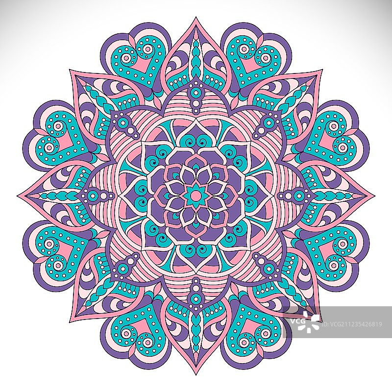 印度曼荼罗图片素材