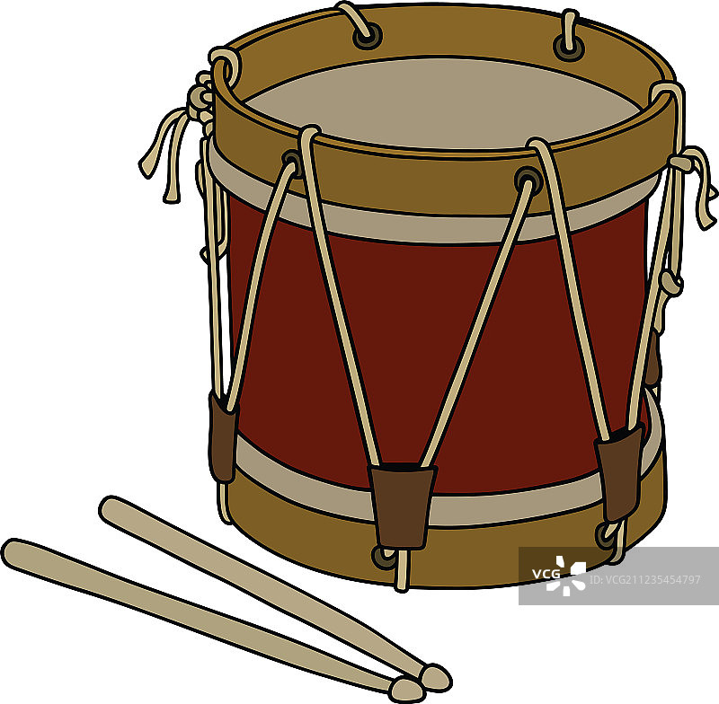 旧军鼓图片素材