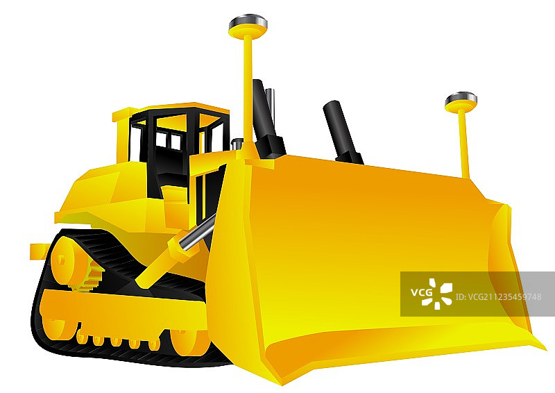 推土机图片素材