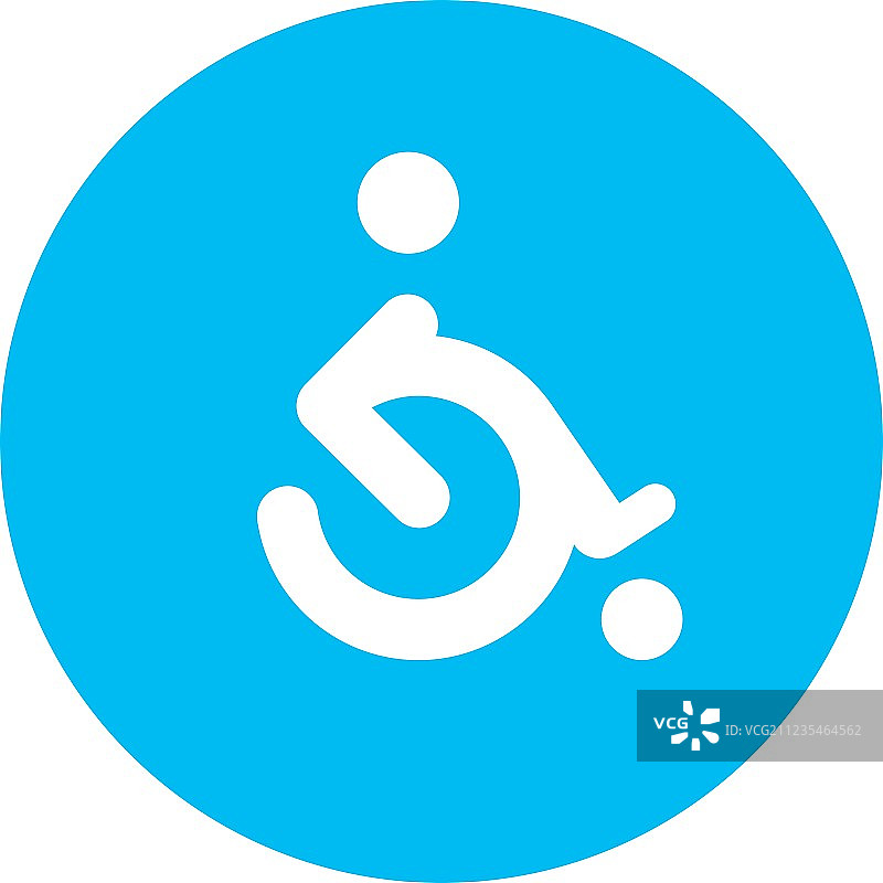 残疾人标志图片素材