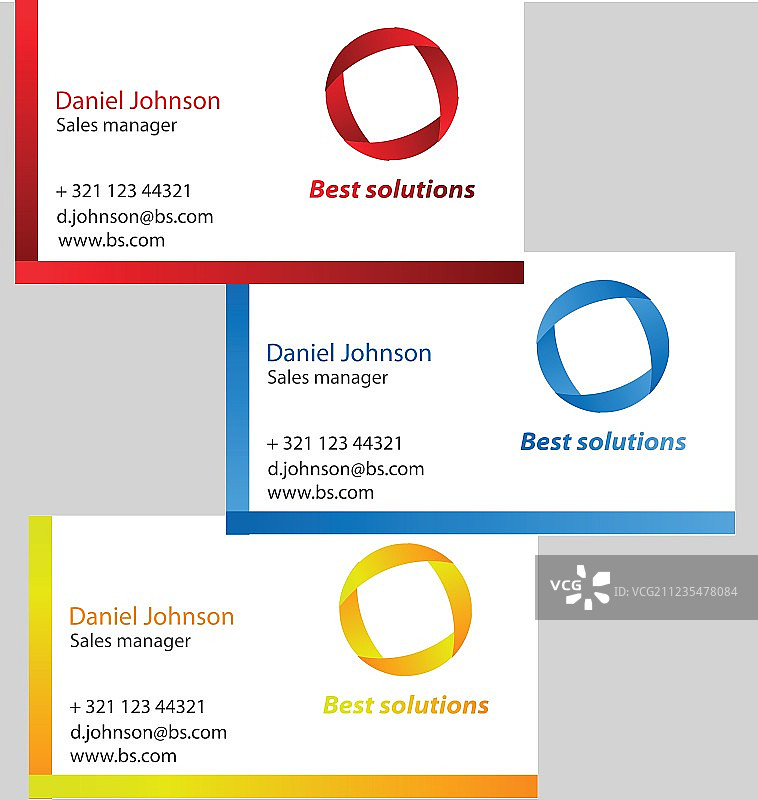 名片模板图片素材