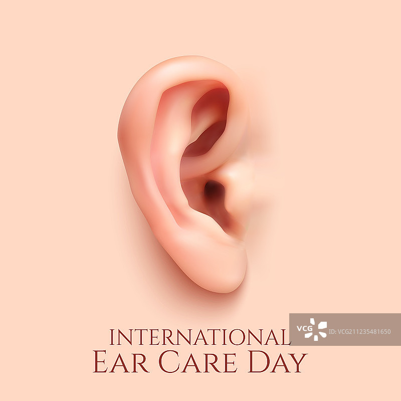 国际爱耳日背景图片素材