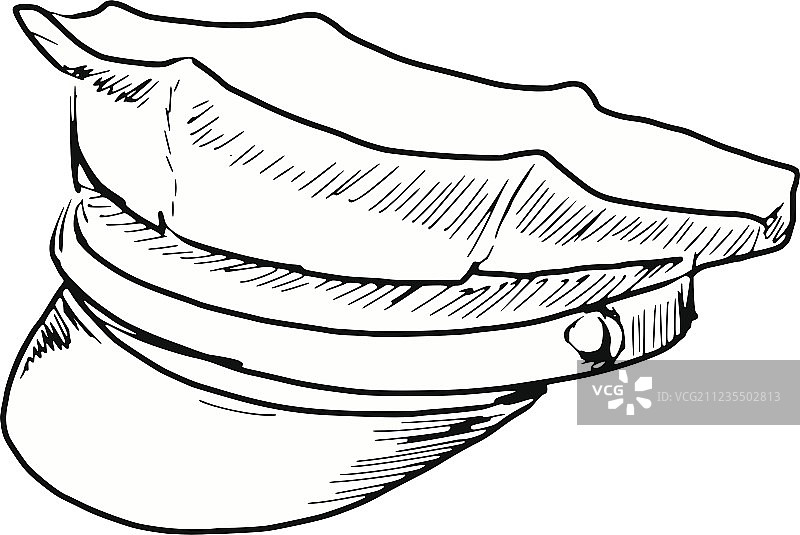 警用大檐帽图片素材