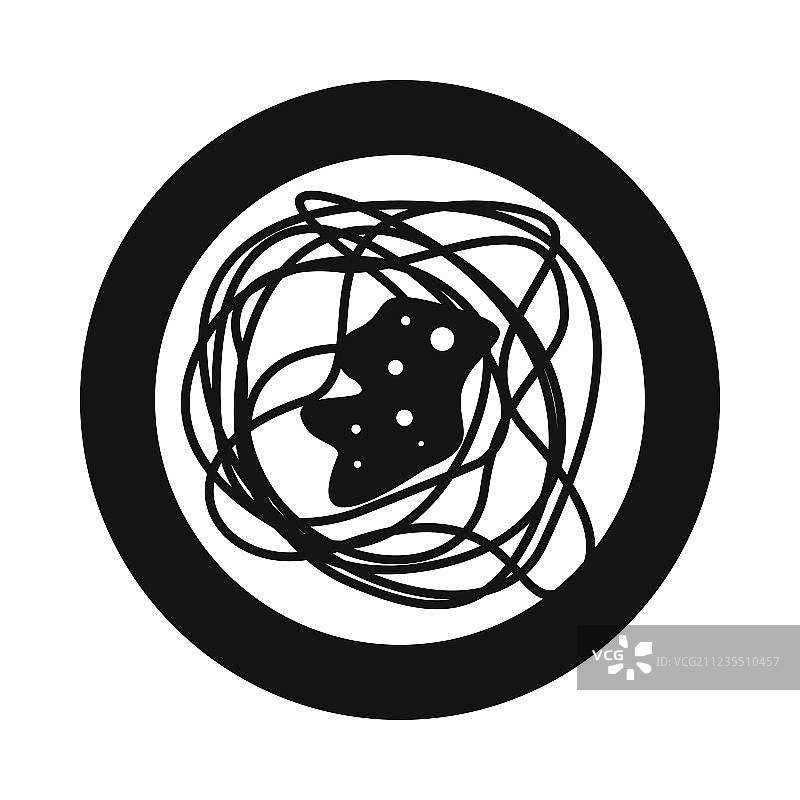 意大利面图标（简约风格）图片素材