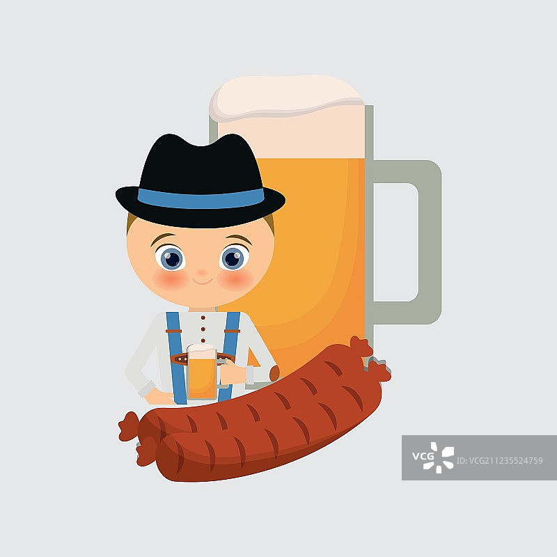 德国香肠美食图片素材