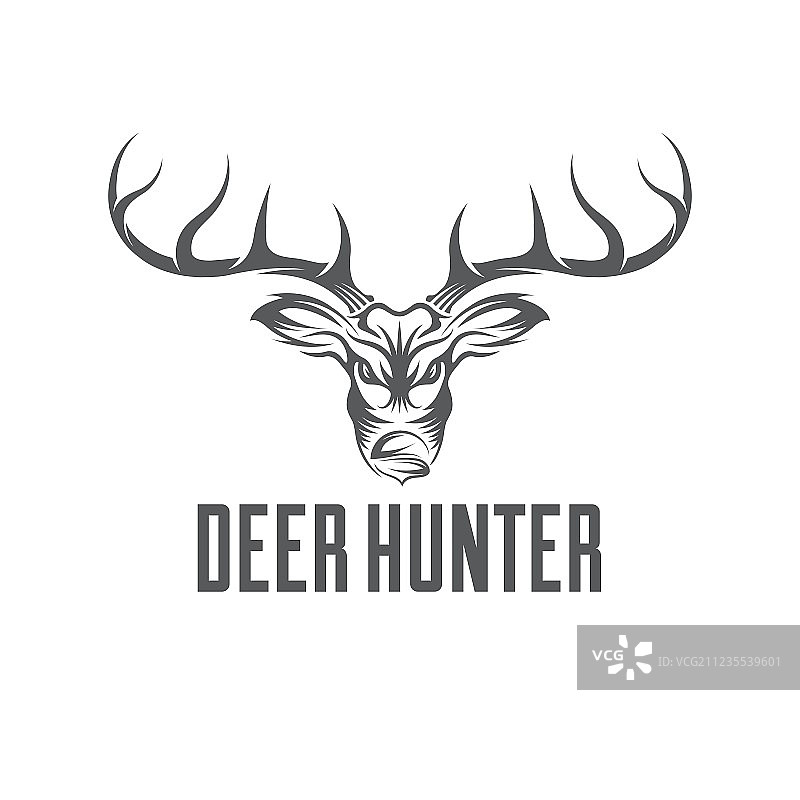 猎鹿人设计模板图片素材