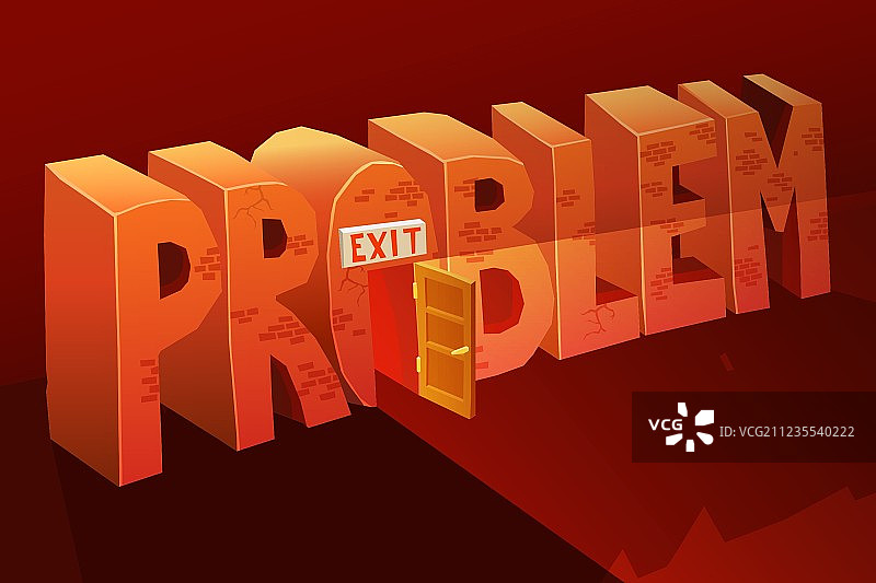 解决问题出口图片素材