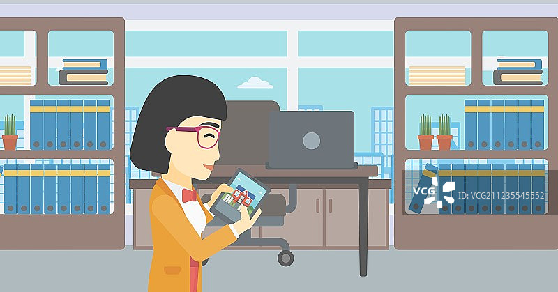 寻找房子的女人图片素材