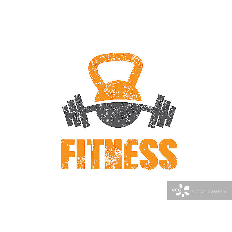 壶铃和杠铃设计模板图片素材