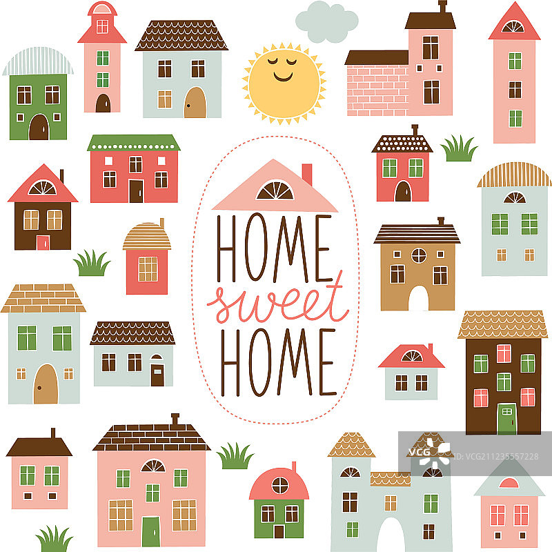 甜蜜之家图片素材