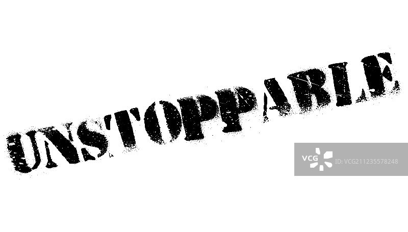 不可阻挡的橡皮图章图片素材