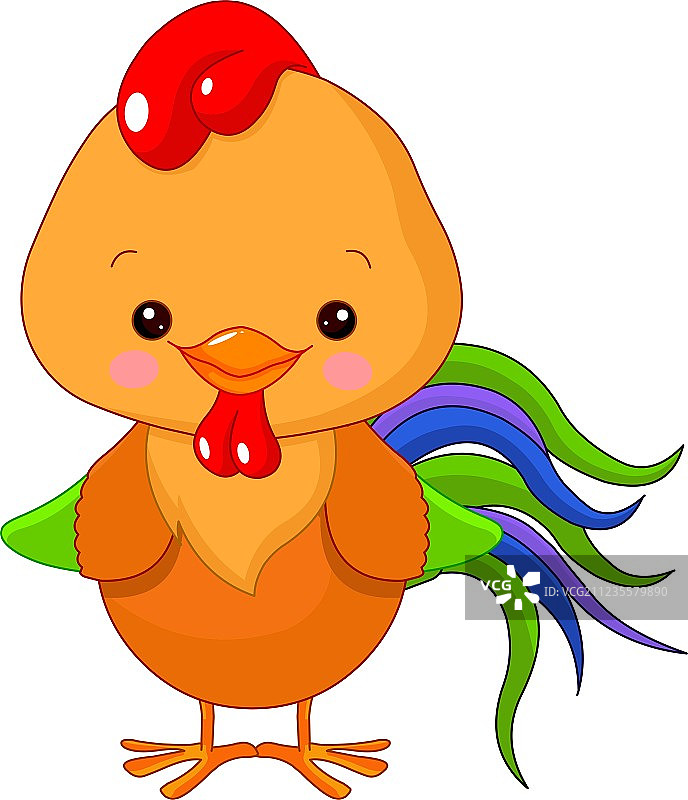 小公鸡图片素材