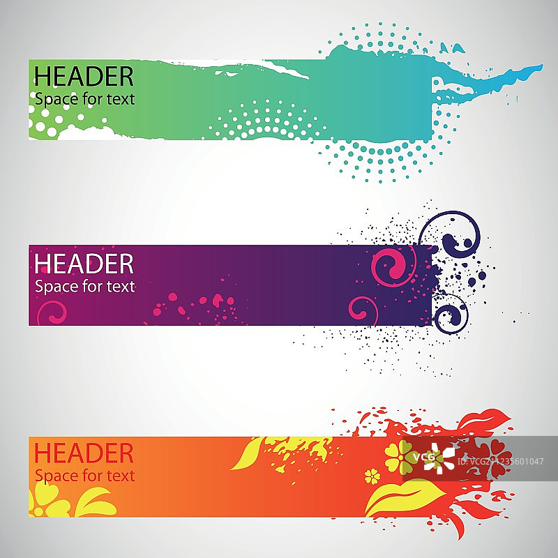 做旧风格的网页banner图片素材