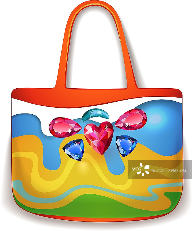 女士夏季手提包图片素材