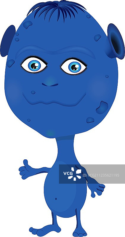 友善的外星人图片素材