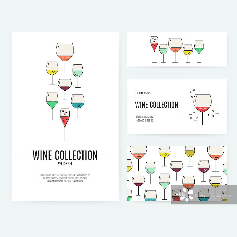 葡萄酒品牌塑造图片素材