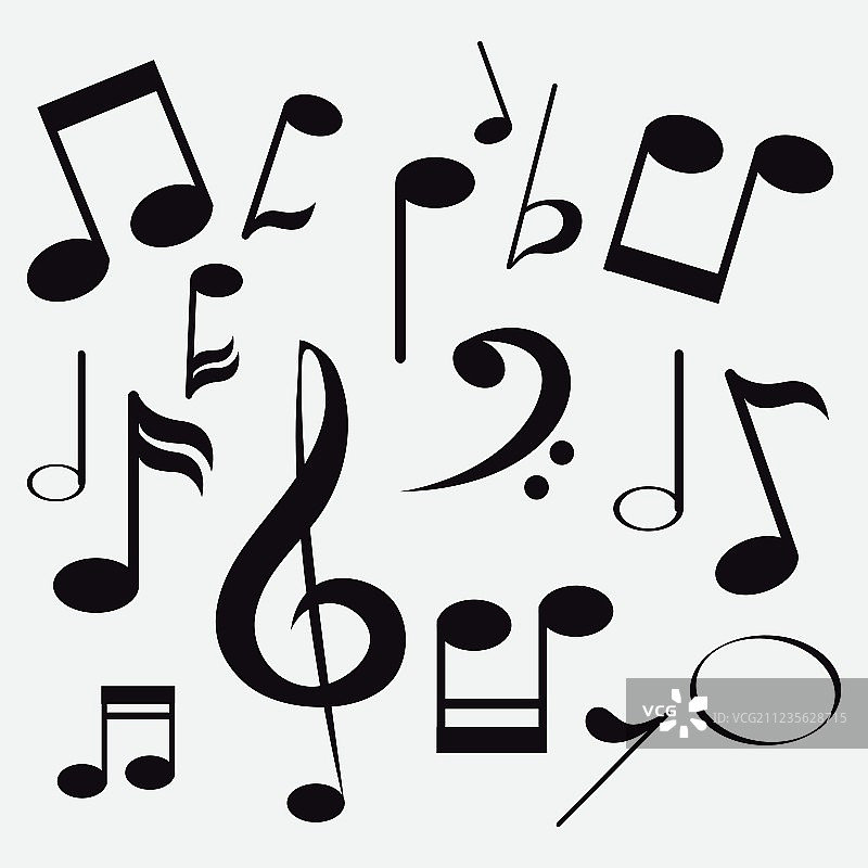 音符声音媒体节图标图片素材
