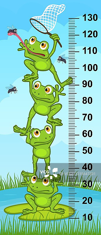 青蛙在湖上捕捉苍蝇图片素材