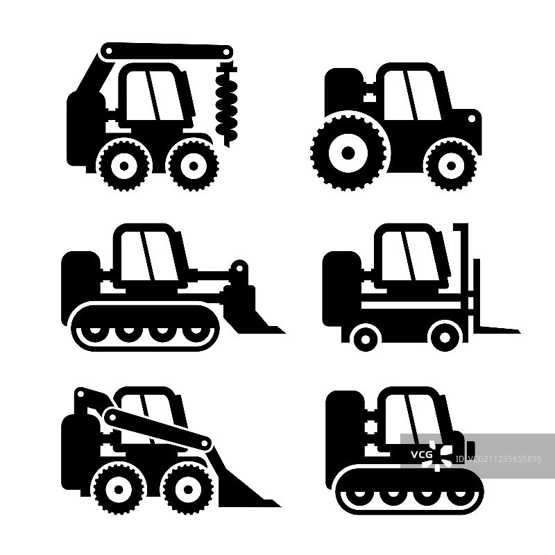 山猫机器图标合集图片素材