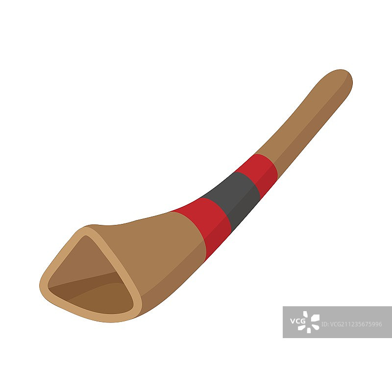 澳大利亚乐器迪吉里杜管图片素材