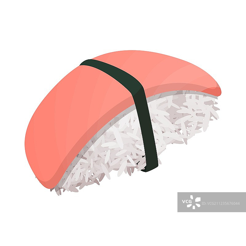 卡通风格寿司图标图片素材