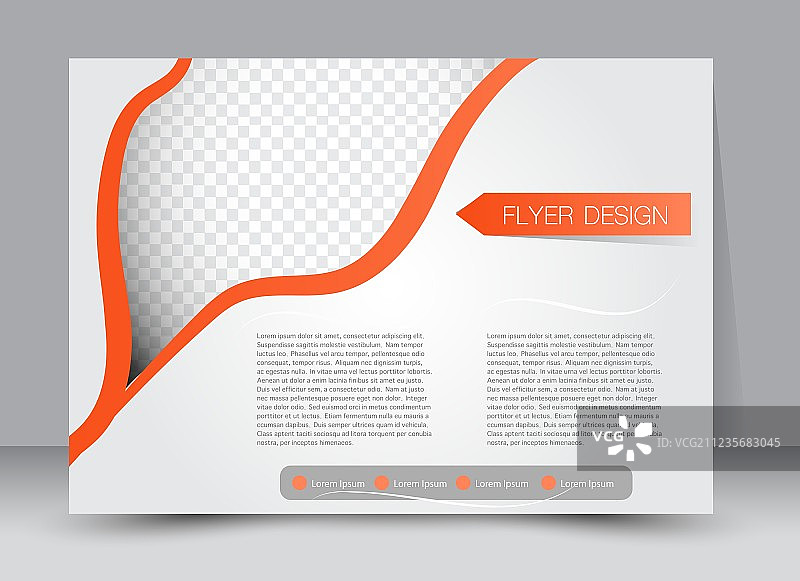 宣传单册杂志封面设计模板图片素材