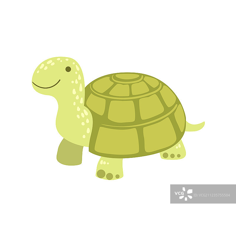 乌龟儿童风格绘画图片素材