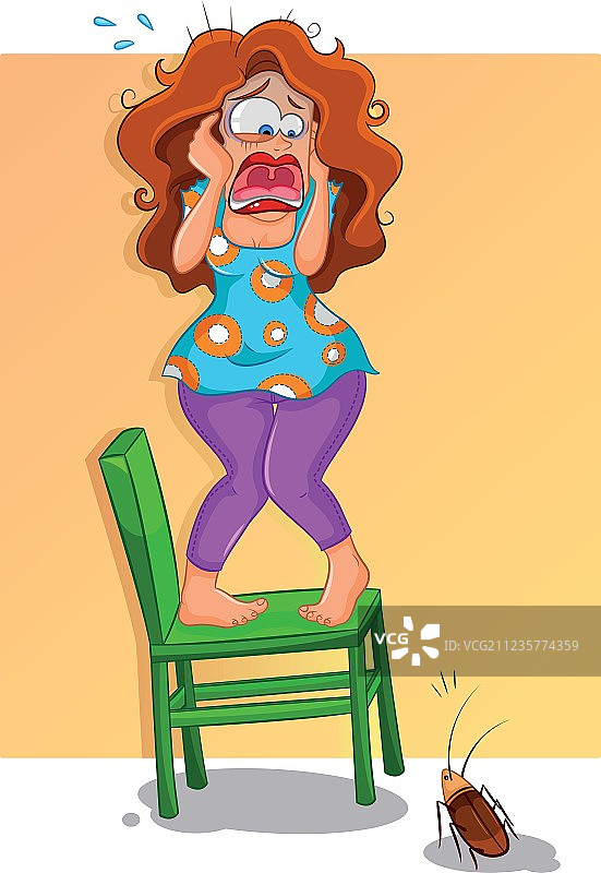 令人恐惧的蟑螂图片素材