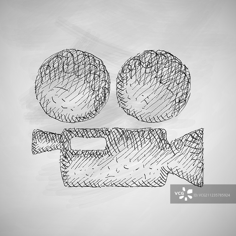 电影摄影机图标图片素材