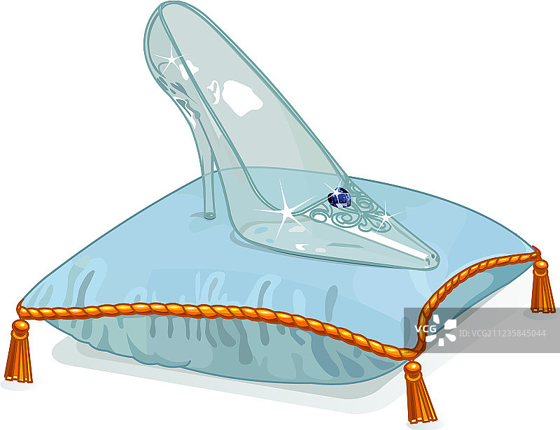 水晶鞋图片素材