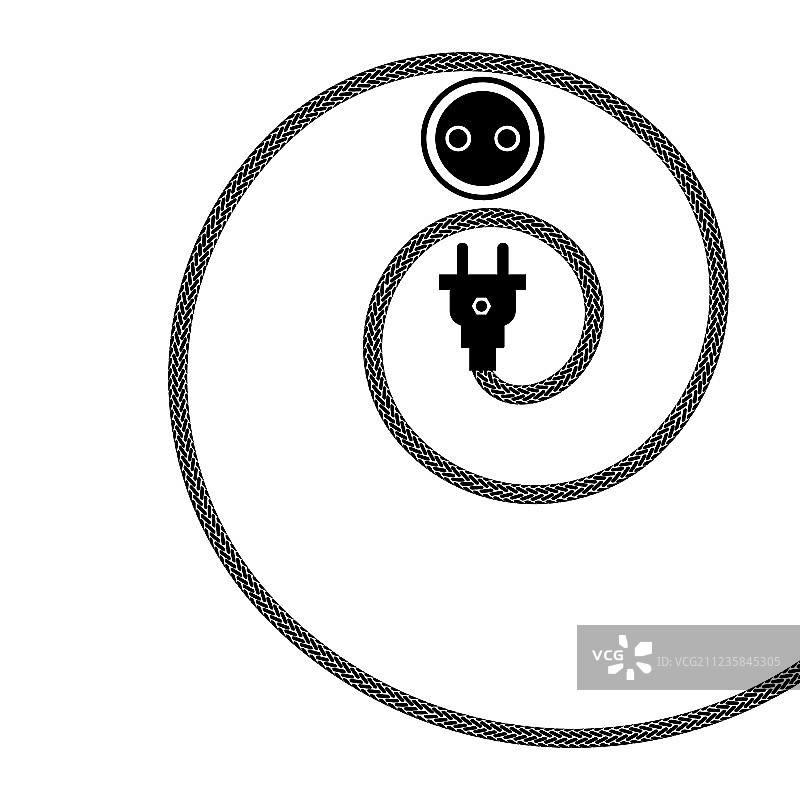 插头和插座概念图片素材