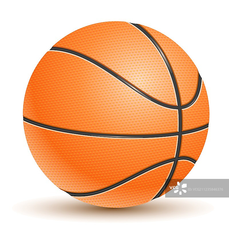 逼真篮球图片素材