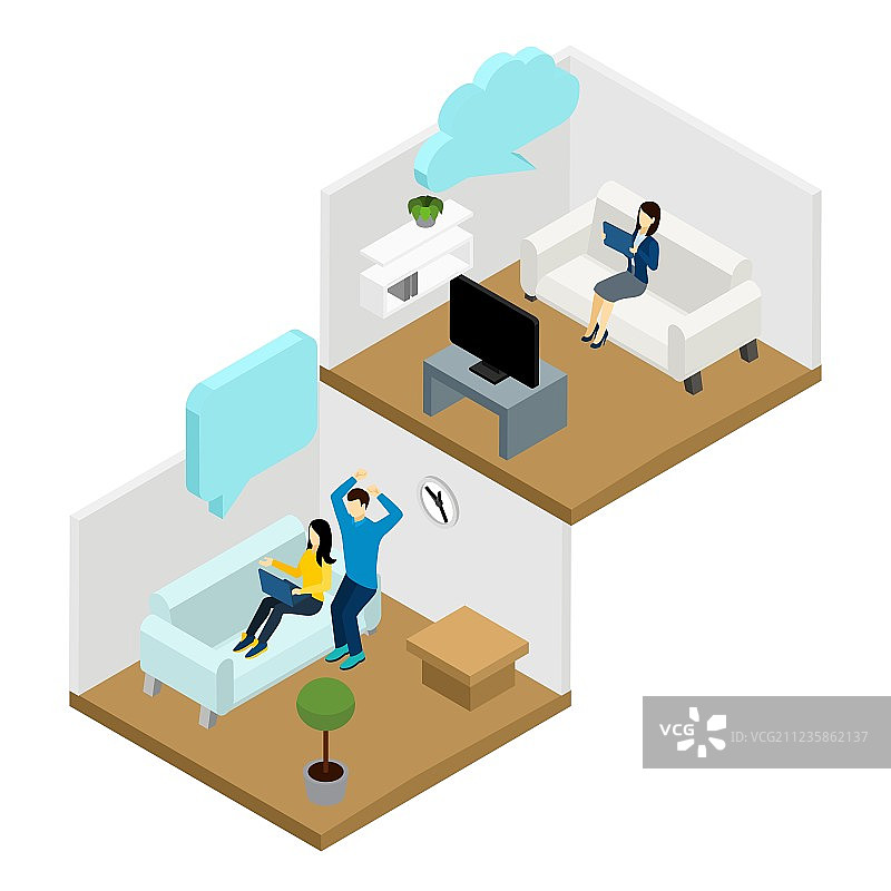 朋友交流图片素材