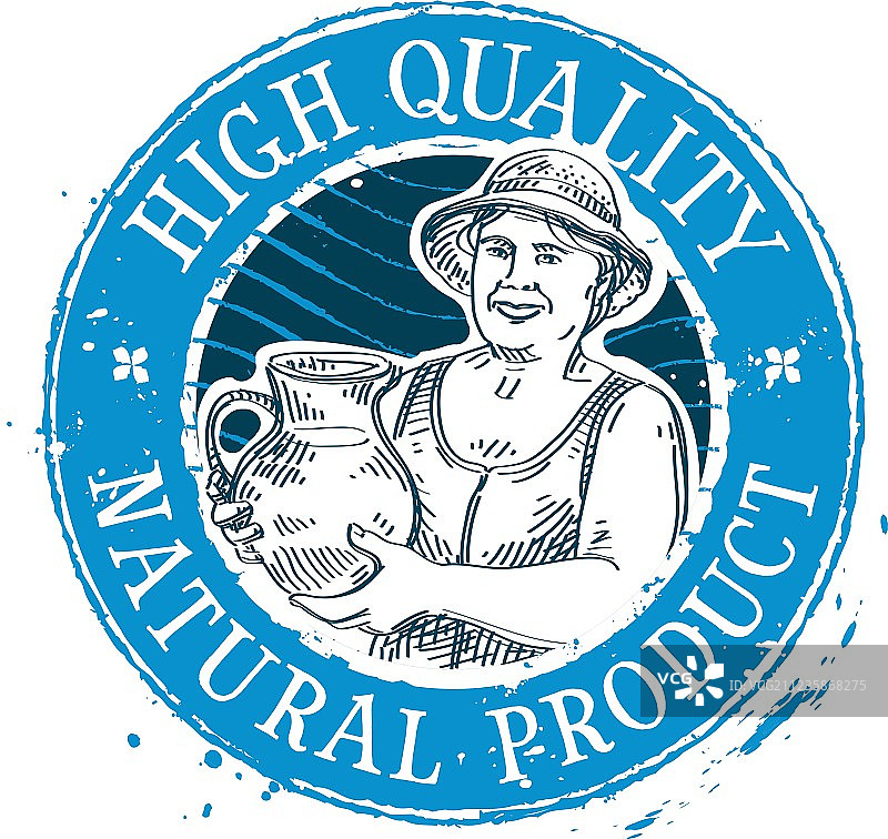 新鲜饮品Logo设计模板图片素材