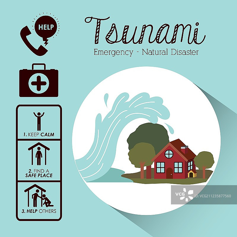 自然灾害设计图片素材