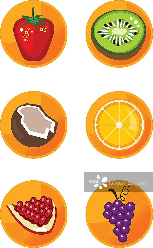 水果图标图片素材