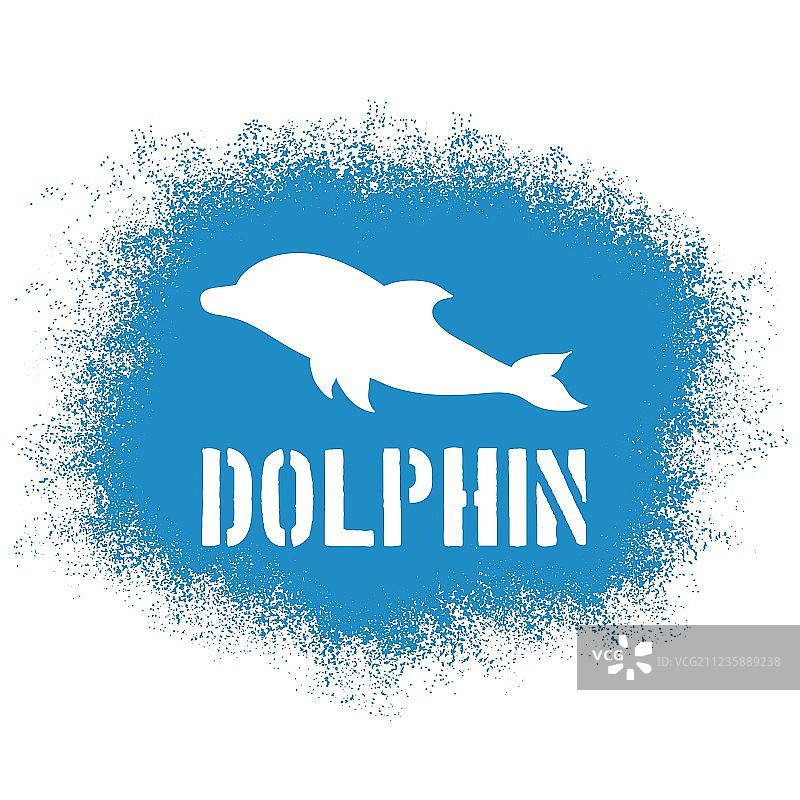 可打印的跳跃喷涂图案图片素材