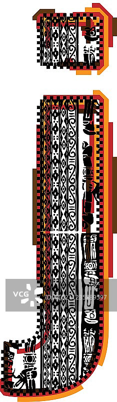 印加字体图片素材