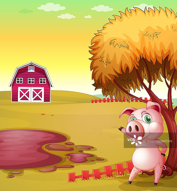 养猪场图片素材