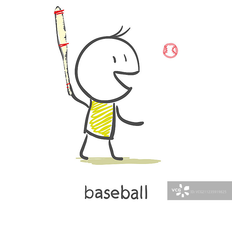 棒球运动员图片素材