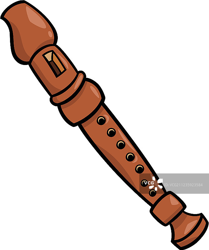 卡通乐器长笛图片素材