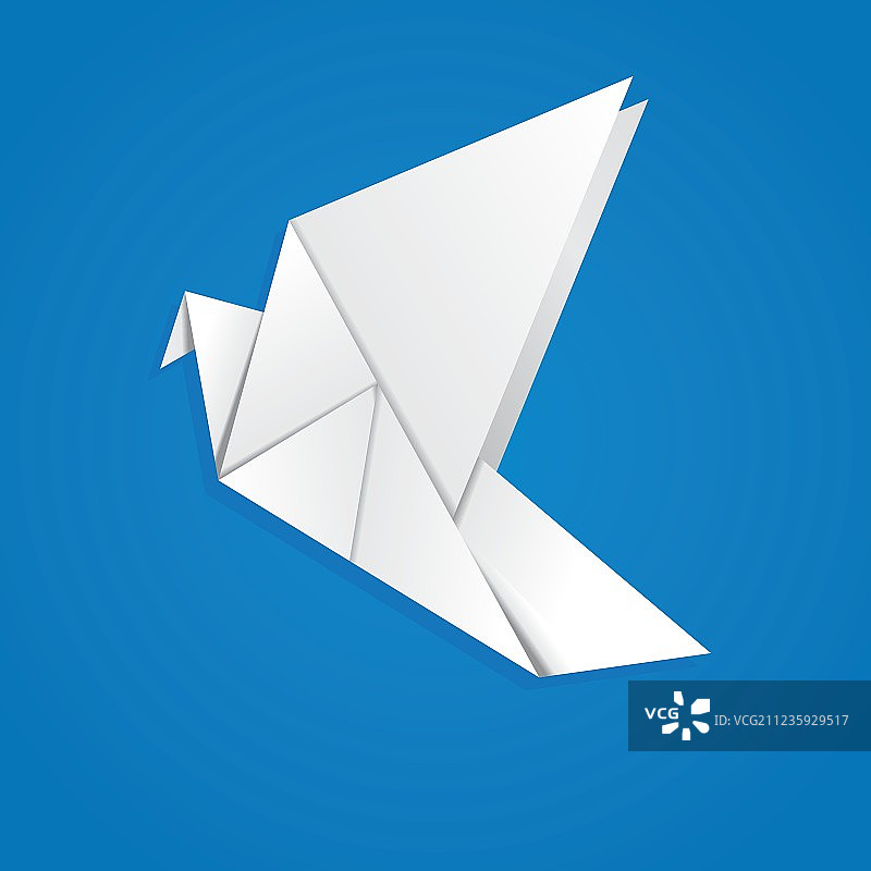 折纸鸽2图片素材