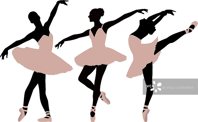 女性芭蕾舞者图片素材