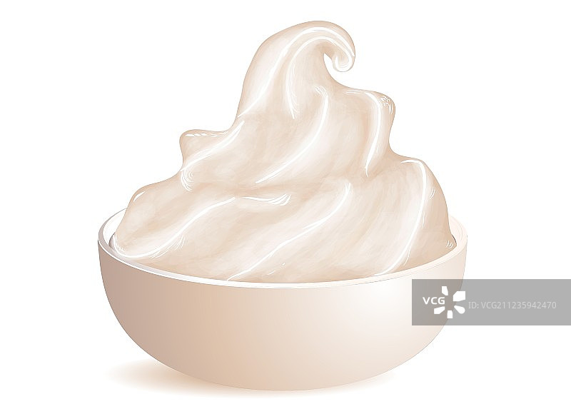 冻酸奶图片素材