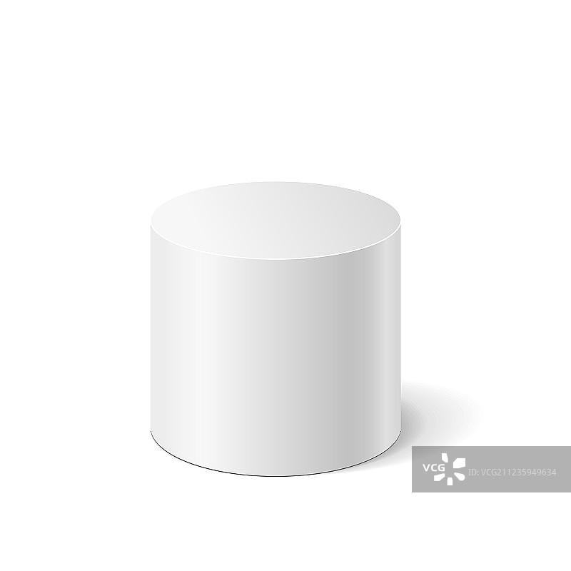 白色圆柱体图片素材
