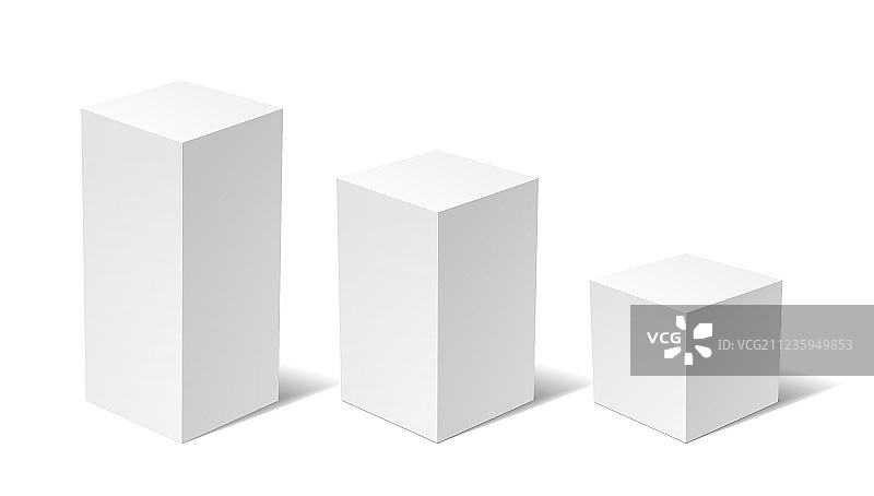 白色盒子图片素材